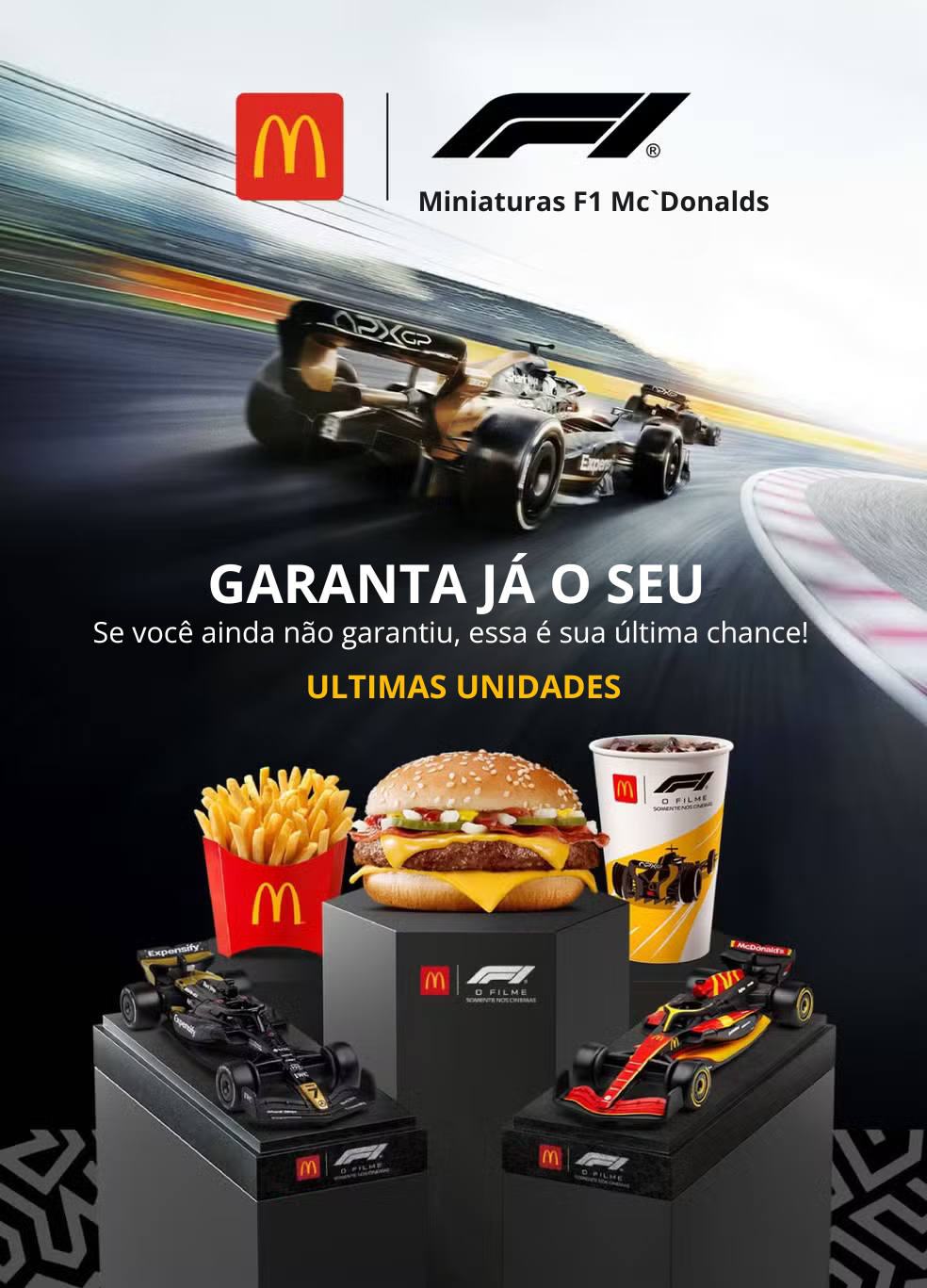 McDonald's F1 - Últimas Unidades